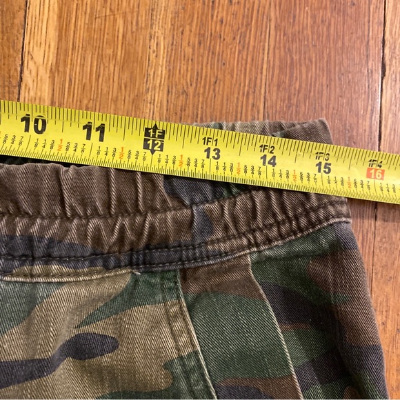 The Kooples Drawstring Jeans Cargo Style Joggers Pants Camo Streetwear 30x26 - Picture 8 of 14